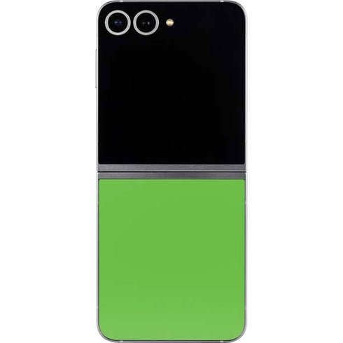 Green Galaxy Z Flip6 Skin